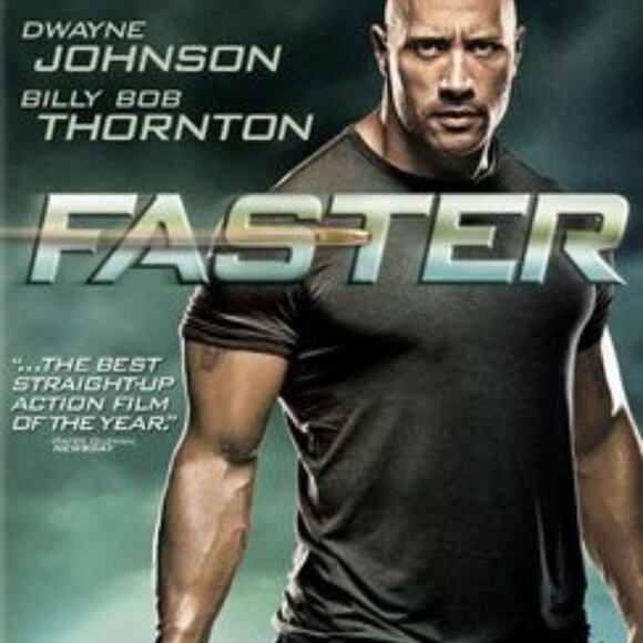Faster DVD Dwayne Johnson Billy Bob Thornton 2010 Action Thriller R Rated Movie - Picture 1 of 4